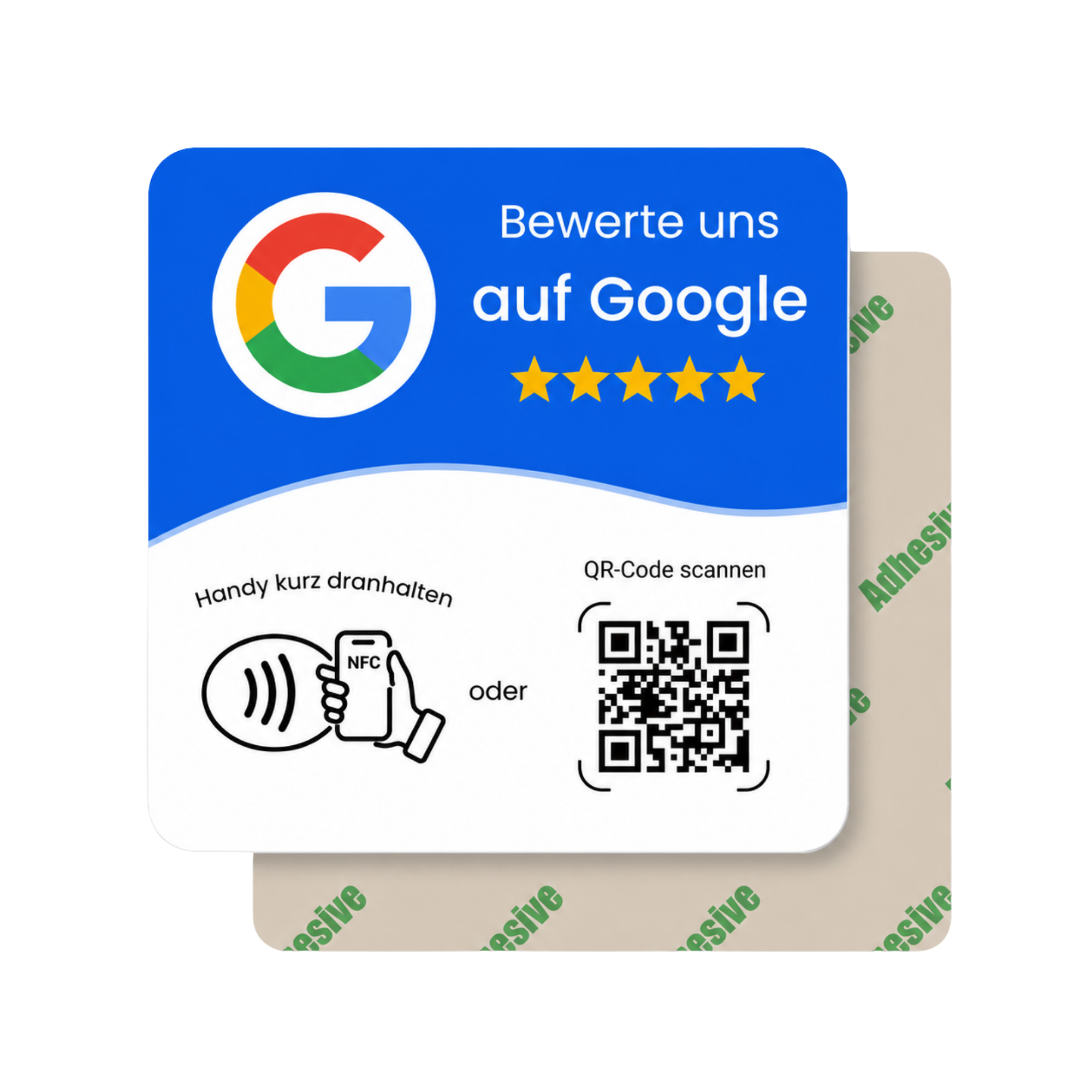 SmartTap Google Bewertungskarte
